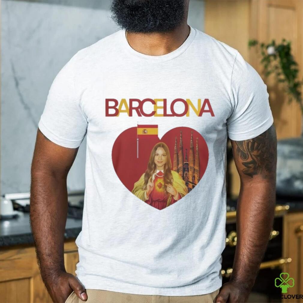 Olivia Rodrigo Jesus Barcelona New Shirt Olivia Rodrigo Jesus Barcelona New Shirt