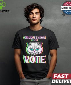 Olivia benson says vote T shirt