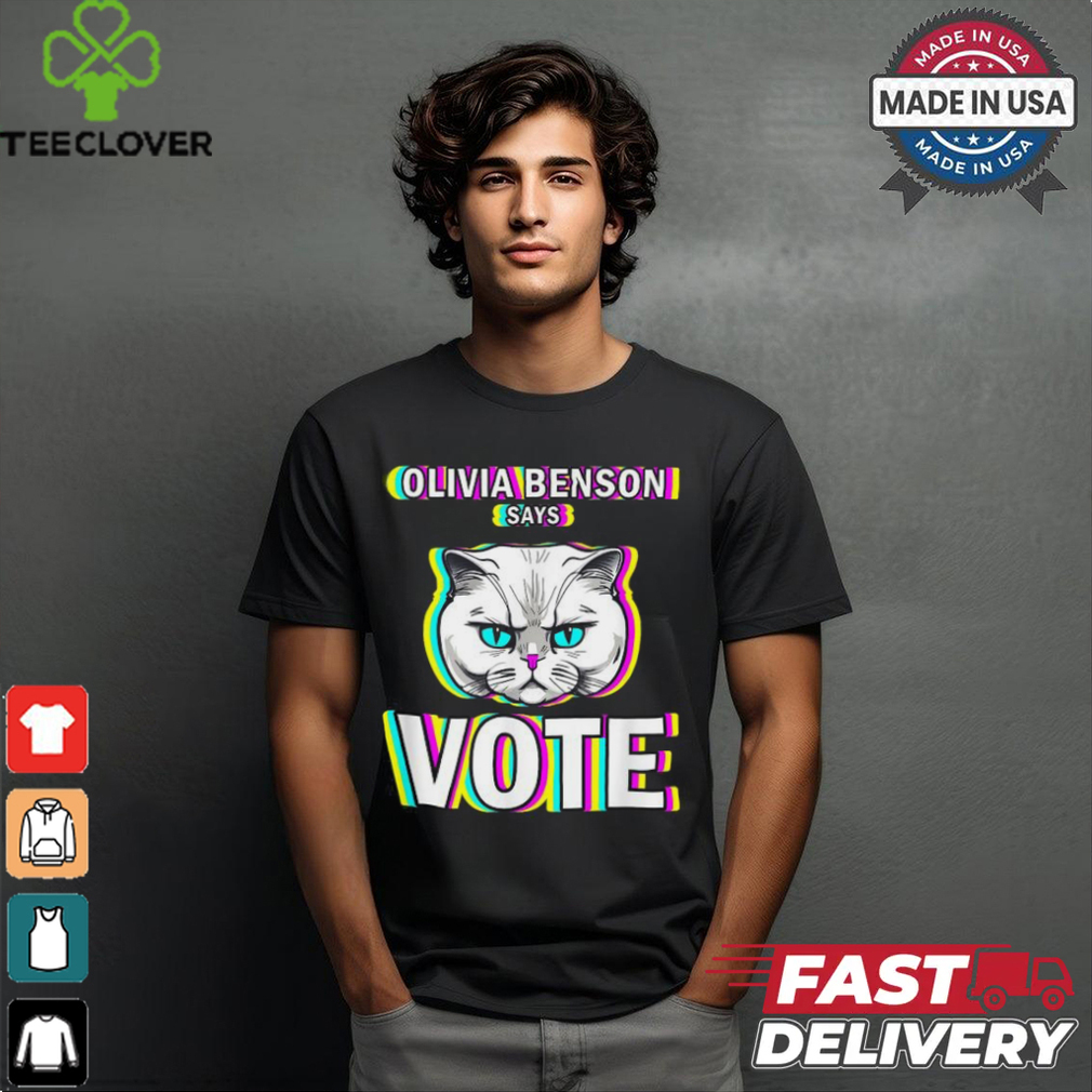 Olivia benson says vote T shirt Olivia benson says vote T shirt