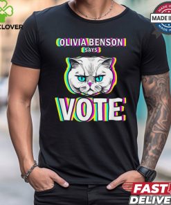 Olivia benson says vote T shirt