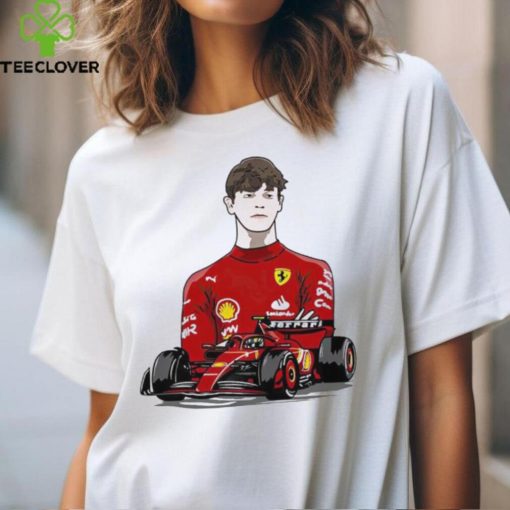 Ollie Bearman Ferrari car shirt