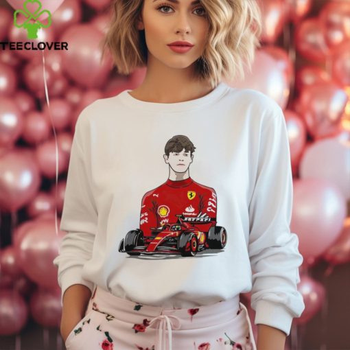 Ollie Bearman Ferrari car shirt