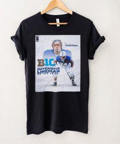 Olumuyiwa Fashanu B1G Offensive Lineman of the Year poster hoodie, sweater, longsleeve, shirt v-neck, t-shirt