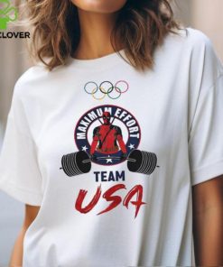 Olympic Paris 2024 Deadpool Team USA Unisex T Shirt