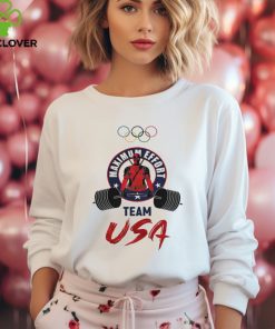 Olympic Paris 2024 Deadpool Team USA Unisex T Shirt