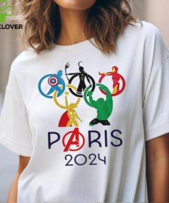 Olympic Paris 2024 Marvel Team USA Unisex T Shirt