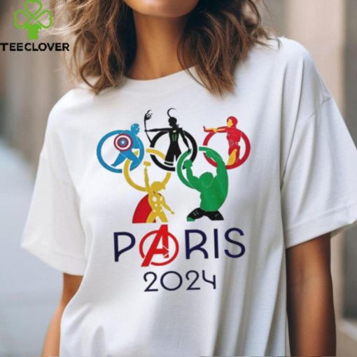 Olympic Paris 2024 Marvel Team USA Unisex T Shirt