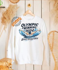 Olympic swimming 2024 dive into victory shirt