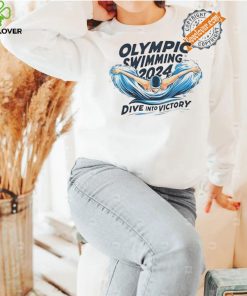Olympic swimming 2024 dive into victory shirt