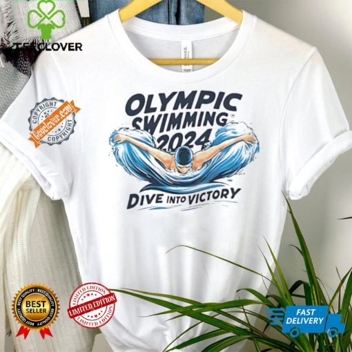 Olympic swimming 2024 dive into victory shirt