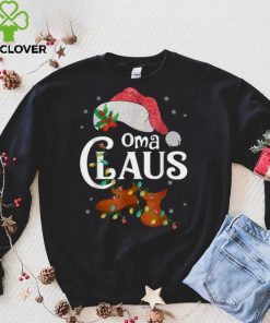 Oma Claus Shirt Christmas Pajama Family Matching Xmas T Shirt 2