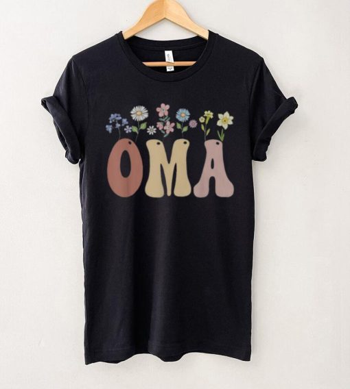 Oma Wildflower Floral Oma Women T hoodie, sweater, longsleeve, shirt v-neck, t-shirt