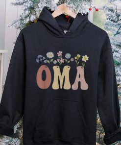 Oma Wildflower Floral Oma Women T hoodie, sweater, longsleeve, shirt v-neck, t-shirt