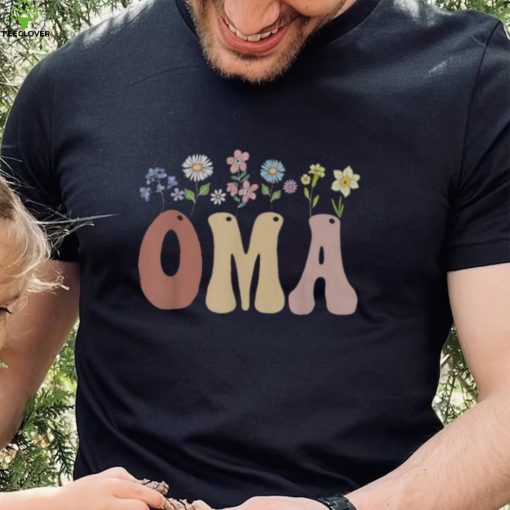 Oma Wildflower Floral Oma Women T hoodie, sweater, longsleeve, shirt v-neck, t-shirt