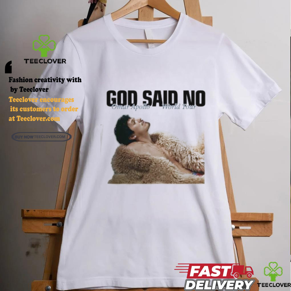 Omar Apollo God Said No Tour Shirt Omar Apollo God Said No Tour Shirt