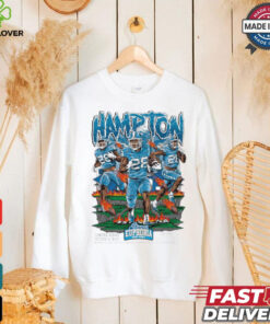 Omarion Hampton North Carolina Tar Heels Planet Euphoria Artwork t shirt