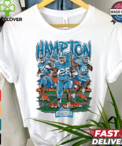 Omarion Hampton North Carolina Tar Heels Planet Euphoria Artwork t shirt