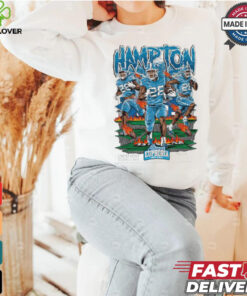 Omarion Hampton North Carolina Tar Heels Planet Euphoria Artwork t shirt