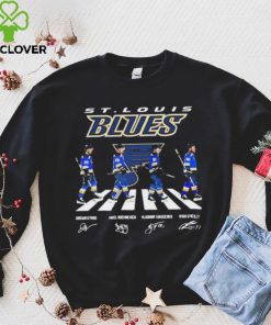 St Louis Blues Team 2022 Abbey Road Signature Shirt