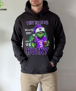 Ome To Husk They Hate Us Because They Ain't Us W Washington 9 Husky Shirt