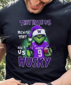 Ome To Husk They Hate Us Because They Ain't Us W Washington 9 Husky Shirt