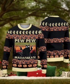 On A Dark Desert Highway Cool Wind In My Hair Halloween Ugly Christmas Sweaters