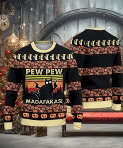 On A Dark Desert Highway Cool Wind In My Hair Halloween Ugly Christmas Sweaters