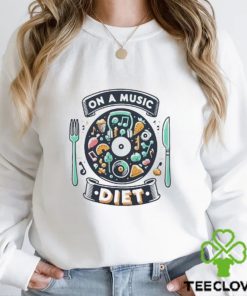 On A Music Diet Audiophile T Shirt