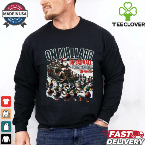 On Mallard On Gadwall Christmas Shirt