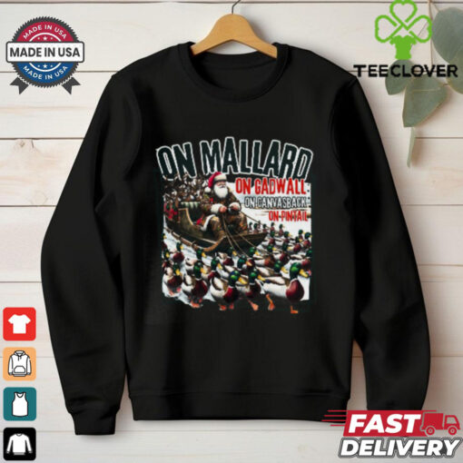 On Mallard On Gadwall Christmas Shirt