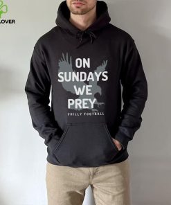 On Sundays We Pray Philly Football Shirt