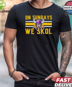 On Sundays We Skol Minnesota Vikings 2024 Shirt