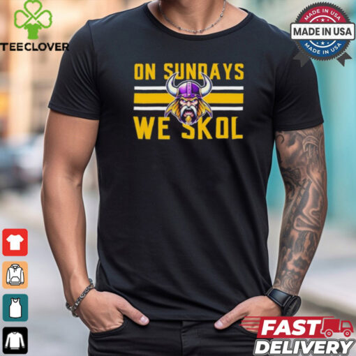 On Sundays We Skol Minnesota Vikings 2024 Shirt