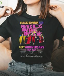 On The Lock Magic Summer 2024 New Kids On The Bho 40Th Anniversary 1984 2024 Jonathan Knight Jordan Knight Donnie Wahlberg Danny Wood Thank You For The Memories Joey Mcintyre Tshirt 2 On The Lock Magic Summer 2024 New Kids On The Bho 40Th Anniversary 1984 2024 Jonathan Knight Jordan Knight Donnie Wahlberg Danny Wood Thank You For The Memories Joey Mcintyre Tshirt