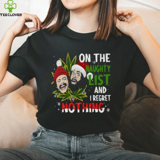 On The Naughty List And I Regret Nothinghoodie, sweater, longsleeve, shirt v-neck, t-shirt