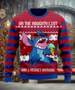 On the Naughty List Stitch Ugly Sweater Christmas