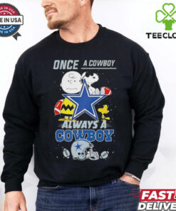 Once A Cowboy Always A Cowboy Cute Snoopy shirt