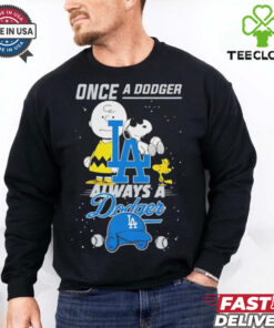 Once A Dodger Always A Dodger Cute Snoopy shirt