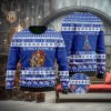 Arizona Cardinals Skull Flower Ugly Christmas Ugly Sweater
