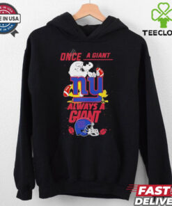 Once A Giant Always A Giant Cute Snoopy shirt