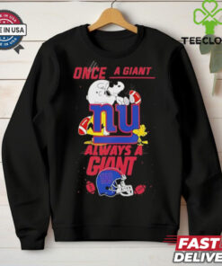 Once A Giant Always A Giant Cute Snoopy shirt
