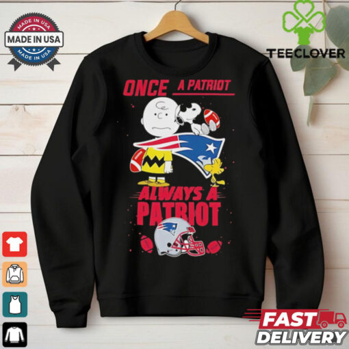 Once A Patriot Always A Patriot Cute Snoopy shirt