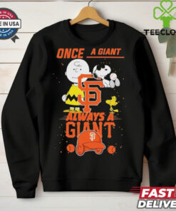 Once A San Francisco Giants Always A San Francisco Giants Cute Snoopy shirt