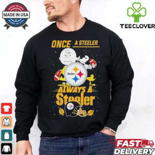Once A Steeler Always A Steeler Cute Snoopy shirt