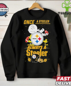 Once A Steeler Always A Steeler Cute Snoopy shirt