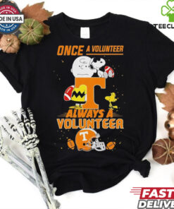 Once A Tennessee Volunteers Always A Tennessee Volunteers Cute Snoopy shirt