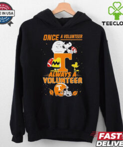 Once A Tennessee Volunteers Always A Tennessee Volunteers Cute Snoopy shirt