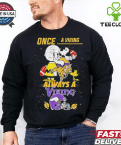 Once A Viking Always A Viking Cute Snoopy shirt