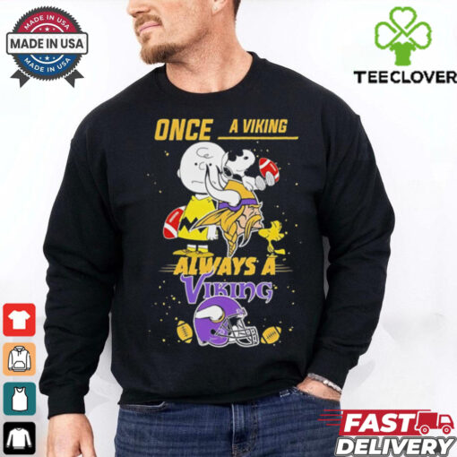 Once A Viking Always A Viking Cute Snoopy shirt