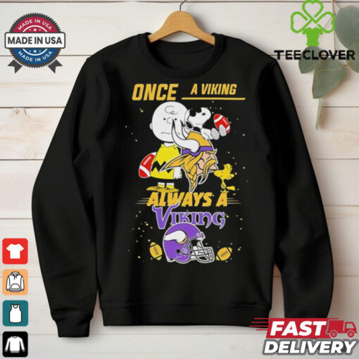 Once A Viking Always A Viking Cute Snoopy shirt